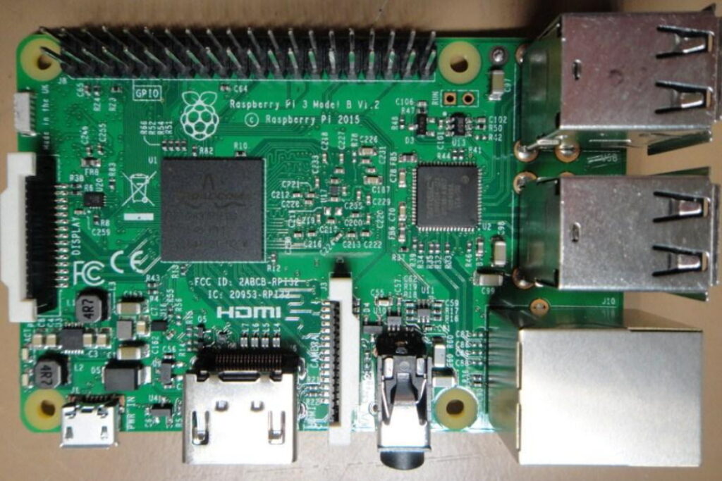 Raspberry Pi 3 FCC Photo