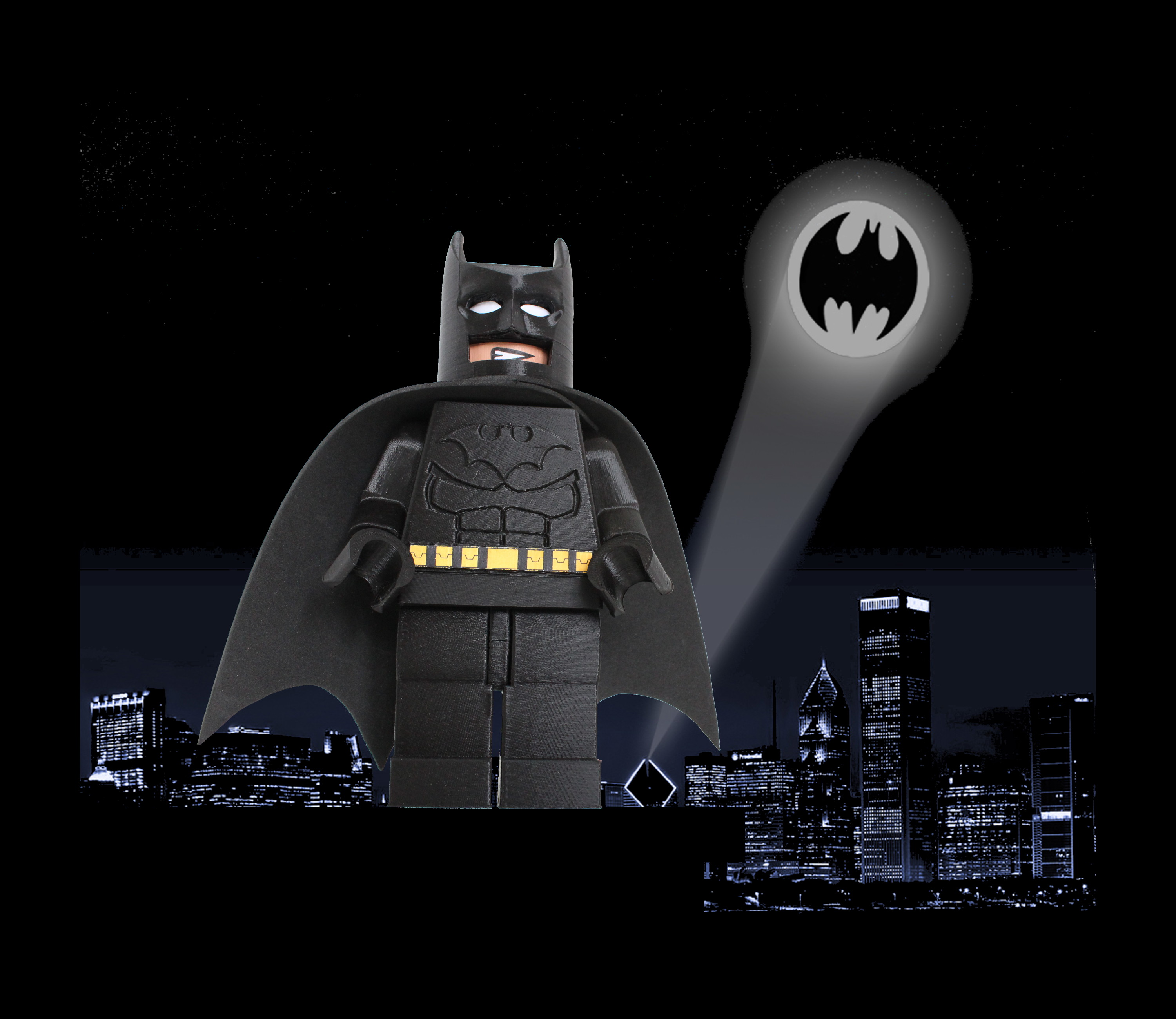 3D Printing a Giant Lego Batman Figure - Technology Spy