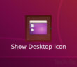 Ubuntu Dock Show Desktop Icon