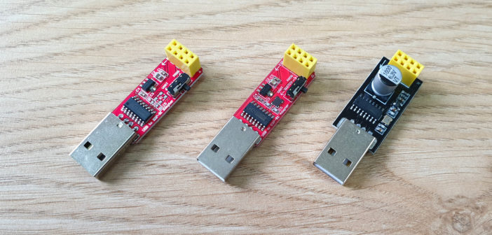 ESP-01 USB Programmers